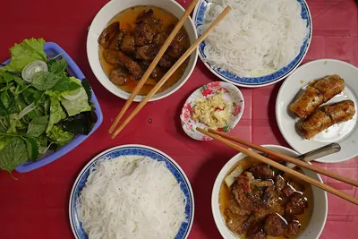 Bun Cha (Hanoi Grilled Pork with Noodles)