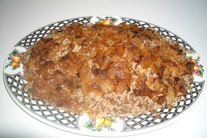 Mujadara (Lentils and Rice with Crispy Onions)