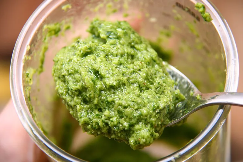 Parsley, Almond, and Lemon Pesto