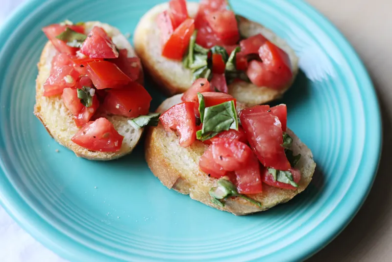 Tomato Basil Bruschetta