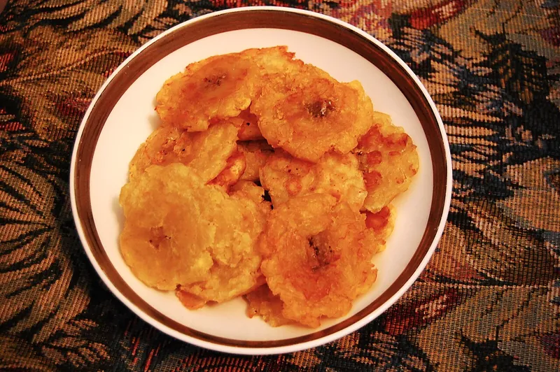 Tostones (Twice-Fried Green Plantains)