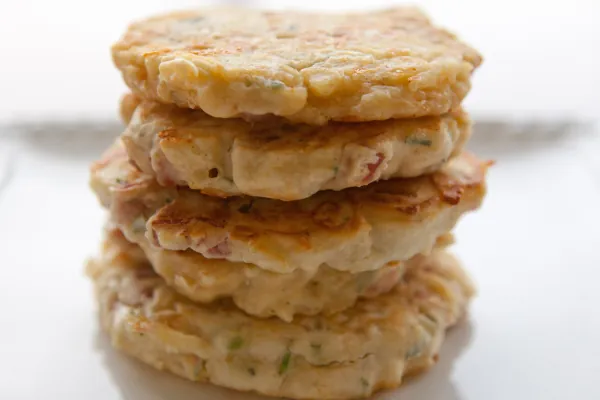 Image of Corn Toasties recipe on a plate.